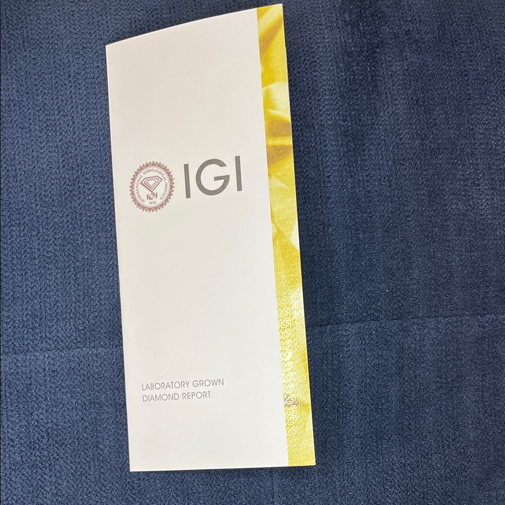 IGI Certified 2.04 Carat Radiant Cut VSI Color D Lab Grown Lose Diamond - Picture 13 of 13